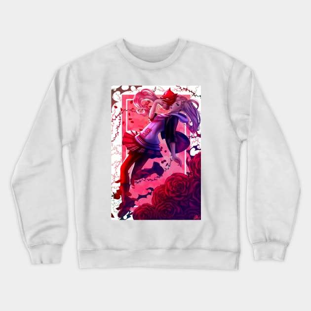 Ann Takamaki Crewneck Sweatshirt by alinalal